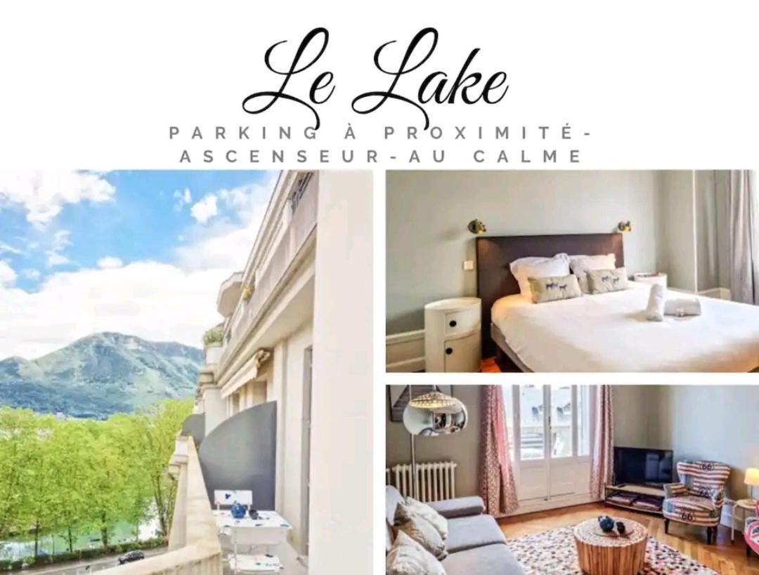 Le Lake - Vue Lac Et Montagne - Majord'Home Annecy Eksteriør bilde